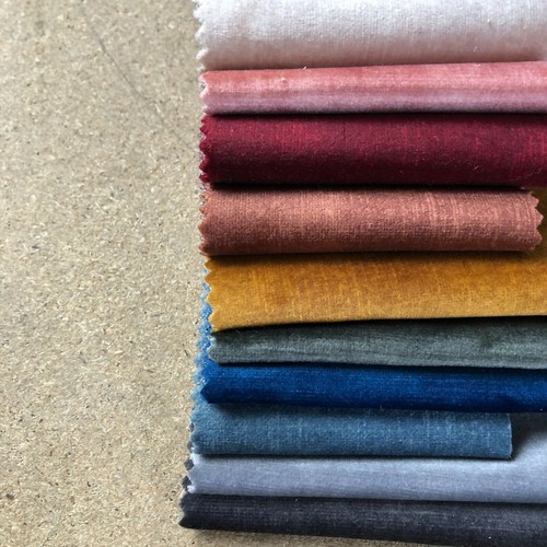 Luxuriously velveteen fabric - luxuriously,