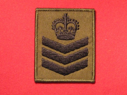 British army ssgt csgt - british, staff