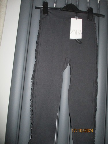 Zara black leggings medium - leggings,