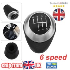 6 Speed Chrome Leather Gear