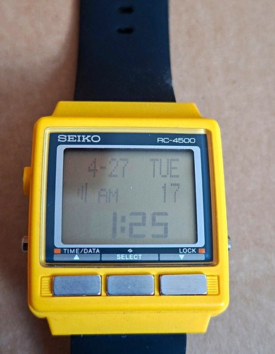 Seiko 4500 yellow - yellow, –