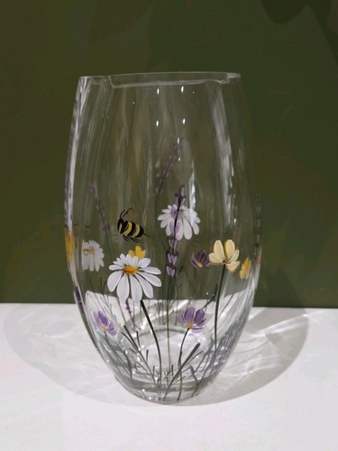 Nobile glassware bees blooms - bees, &