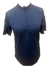 Ex Police Moisture Wicking T-Shirt Blue Tailoured Image Security Workwear