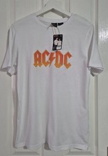AC/DC Official T-Shirt White
