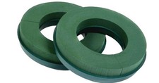 Pack of 2 Wreath Rings Floral
