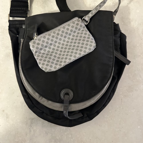 Radley black nylon crossbody - radley,