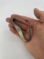 Hand Forged Rustic Blacksmith Bushcraft Carbon Steel Fire Striker with Flint