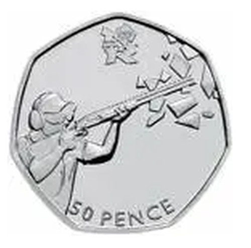 50p shooting circulated 2011 - 50p,