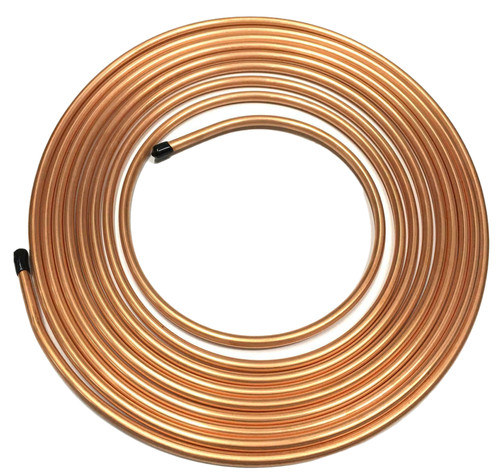 Copper brake tubing joint - brake, pipe