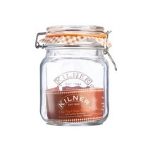Kilner 1L Square Clip Top
