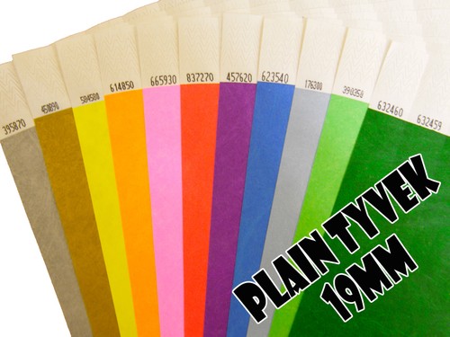 1000 plain paper tyvek - (19mm),