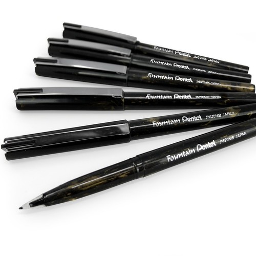 Pentel disposable fountain pen - pentel,