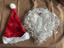 Father Christmas, Santa Hat And Beard