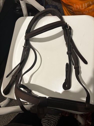 Brown bridle cob sized - bridle,