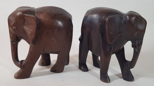 Two vintage wooden - two,