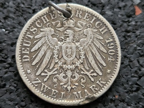 1904 prussia german - prussia, silver