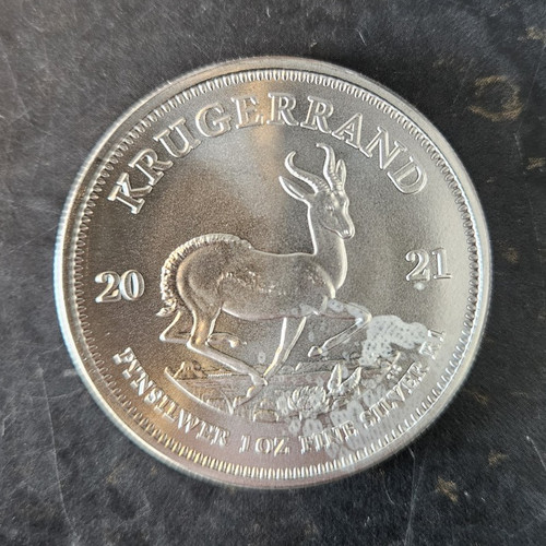 2021 1oz silver krugerrand - 1oz,