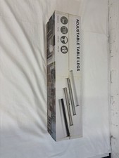 Adjustable Table Legs Strong, Multiple Use with Adjustable Height