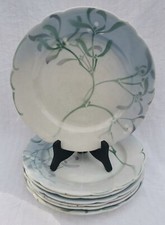 E. LACHENAL.Seven earthenware