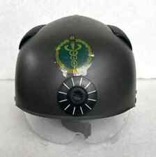 Northern Ireland Ambulance Service N.I.A.S, - Obsolete Green Safety Helmet