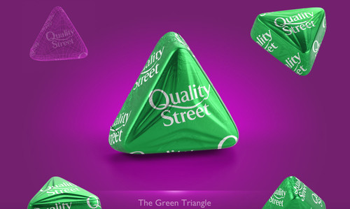 Green triangles pick mix - n,
