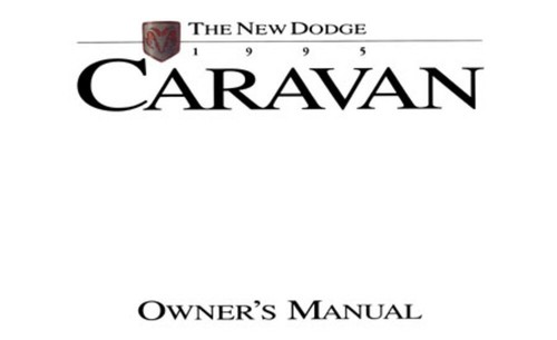 1995 dodge truck caravan - 1995,