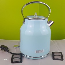Haden 203922 Heritage 3KW 1.7 Litre Turquoise & Chrome Kettle