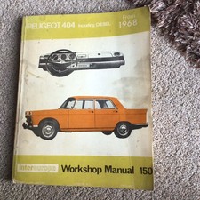 Peugeot 404 Owners Workshop