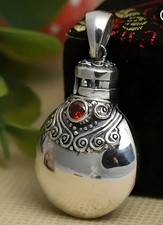 Vintage Perfume Bottle Pendant