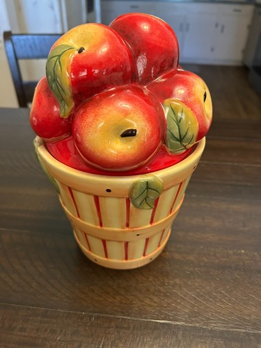 Cracker barrel ceramic apple - cracker,