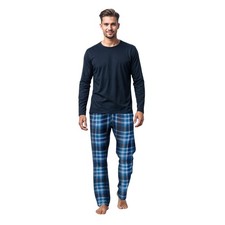 Mens Long Sleeve Pyjama Sets