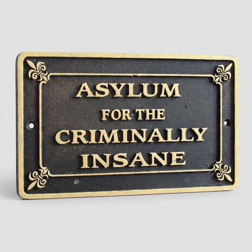 Asylum for the criminally - asylum,