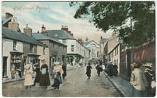GAOL STREET, PWLLHELI - Caernarvonshire Postcard 