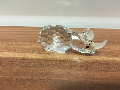Swarovski figurine rhino 3 - swarovski,