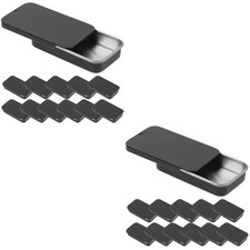  2 Pack Large Tin Box with Lid