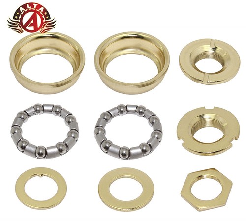 Bottom bracket set gold - bracket,