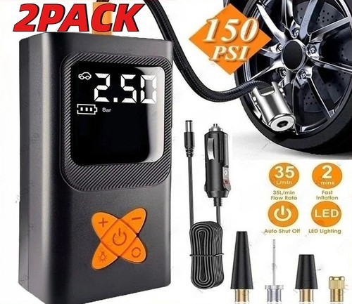 Tire inflator car air - car, pump