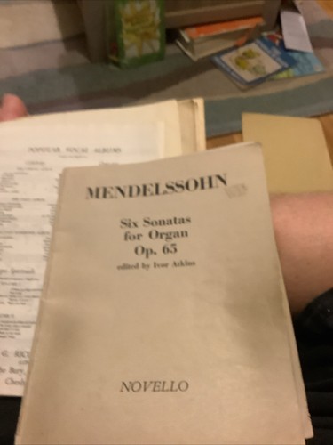 Mendelssohn six sonatas for - mendelssohn:,
