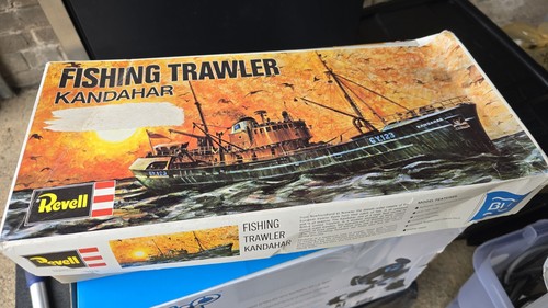 Vintage revell fishing trawler - vintage,