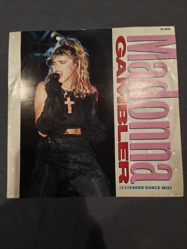 Madonna gambler 12 vinyl - –,