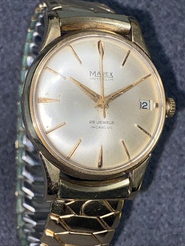 Very rare gents 9ct gold - ,