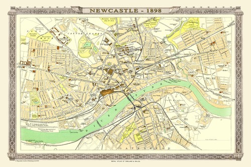 Jigsaw map newcastle from - of,