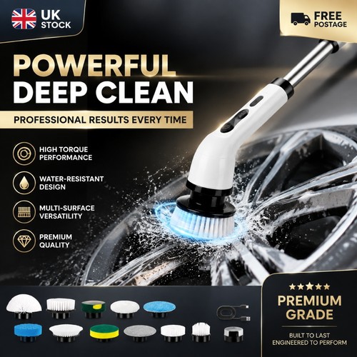 9 Head Pro Spin Scrubber