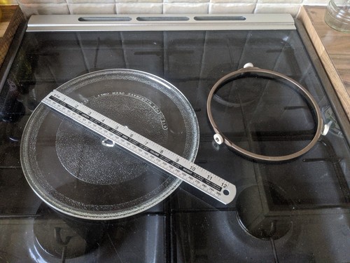 Microwave glass rotating plate - microwave,