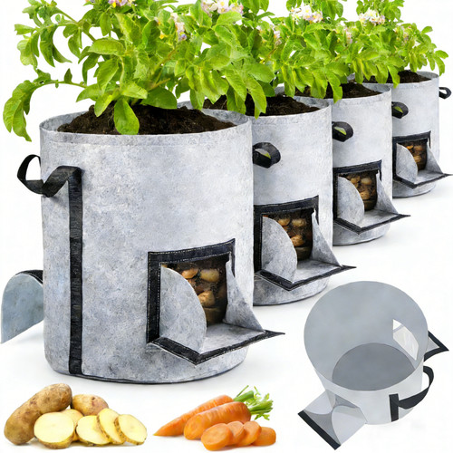 4pack gallon grow bags - 15,