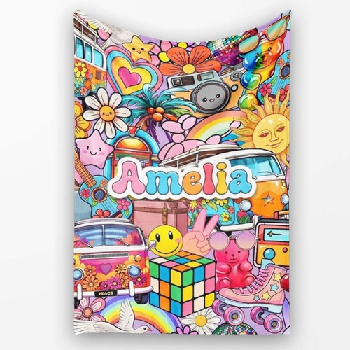 Soft fleece blanket - fleece, cute