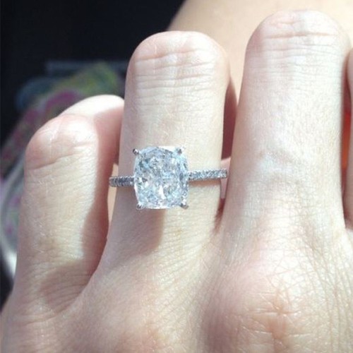 3ct cushion cut diamond - 3ct,
