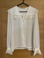 Vintage lace blouse – sheer