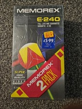 Memorex E240 4 Hour VHS Video