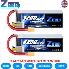 2x Zeee 6S LiPo Battery